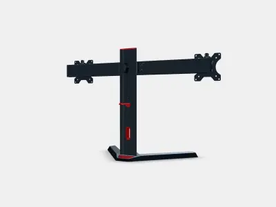 Rapture Monitor Arm TURRET DX - fekete Low-poly 3D model