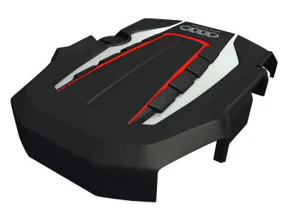 Audi Engine Cover 3D model