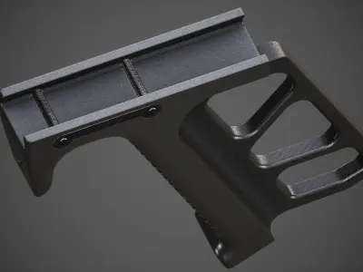 Tactical -Grip - vector Low-poly 3D model
