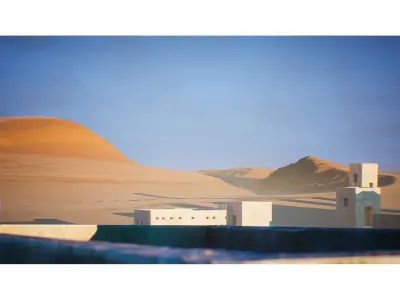 Antient Egypt Environment Kit - UE4 Low-poly 3D model