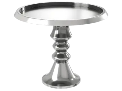  Cake Platter Model, Silver 