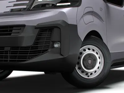 Peugeot e Expert Van L1 2024 3D model