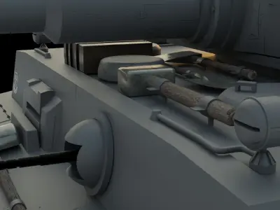 Char Tiger1-ausf-e 3D model