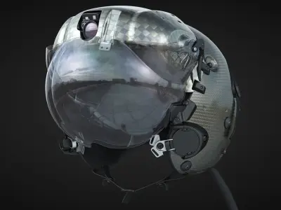 F-35 Helmet 3D model