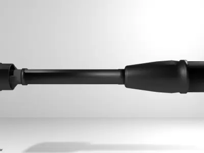 Rocket Launcher - Projectile - M6A1 3D model