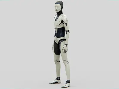 HUMANOID ORPHEUS  Rigged for Unreal Engine - Unity - MIXAMO 3D model