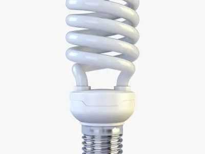 Fluorescent lamp v 1 3D model