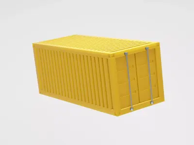 Shipping container 3D model