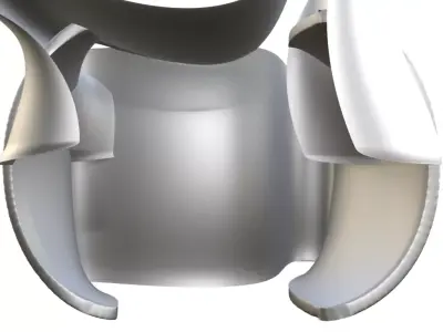Fold Lounge chair by Velichko Velikov 3D model