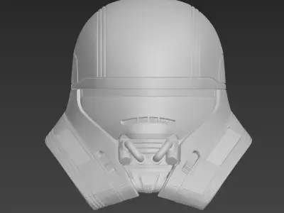 Star Wars The Rise of Skywalker Jet Trooper Helmet 3D print model