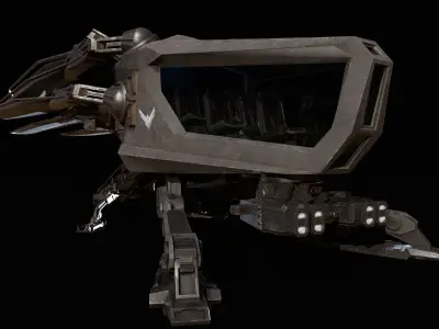 Ornithopter -Dune 3D model