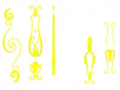 Gold thing 3D model