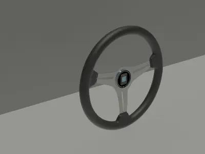Nardi Wheel Low-poly 3D model