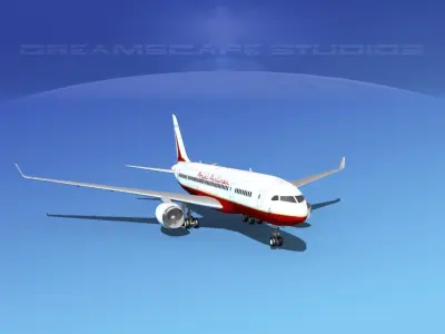 Boeing 787-8 Royal Air 3D model