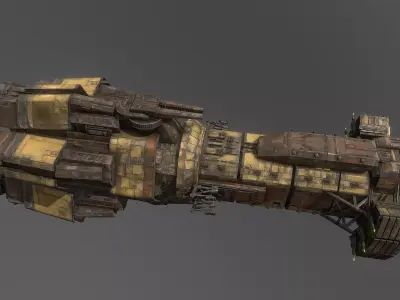 47Truman Class 3D model