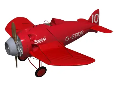 Bristol type72 3D model