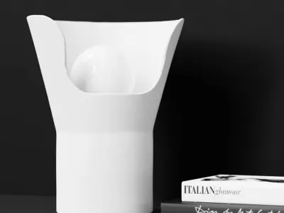  Eno Ceramic Xona Lamp Model, White 