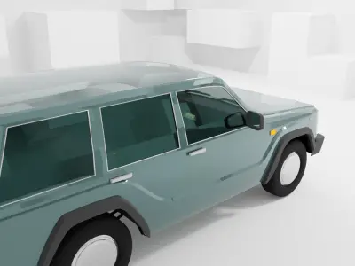 4x4 car 3D model