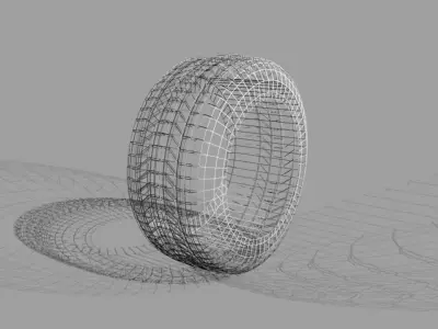 Wheel 3D model