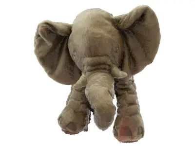 Cuddly Toy Elephant Free 3D model