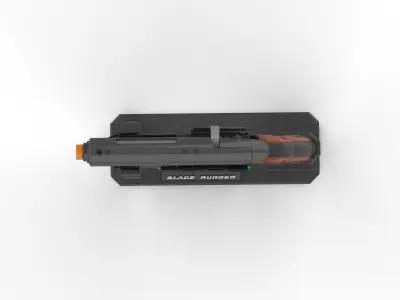 Deckards Blaster - BladeRunner - Commercial - Printable 3d model 3D print model