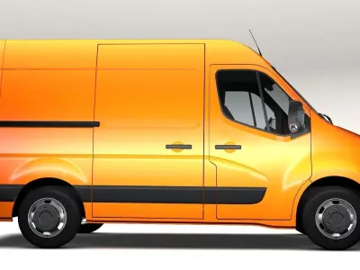 Opel Movano L1H2 Van 2016 3D model