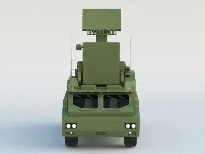 HQ-17 Surface-to-air Missile 3D model