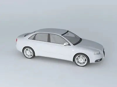 Audi S4 B7 Typ 8EC 2006 Free 3D model