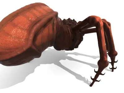 Organism 42-A Low-poly 3D model