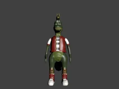 Robbie  Dinosaur series tv 3D model