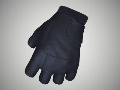 Gloves 03 Low-poly 3D model