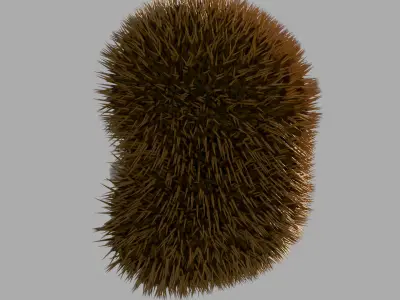 Cartoon Hedgehog 3D model