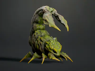 Fantasy Scorpion2 - Game Ready  Low-poly 3D model Low-poly 3D model