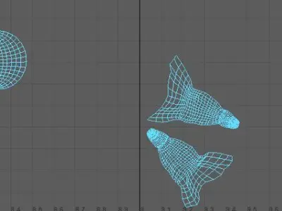 Moth 3D Model with long legs and wings Free 3D model