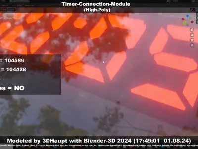 Timer-Connection-Module 3D model