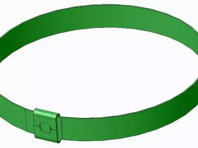 111-01549 Hellermann Cable Ties  MST200S 3D print model