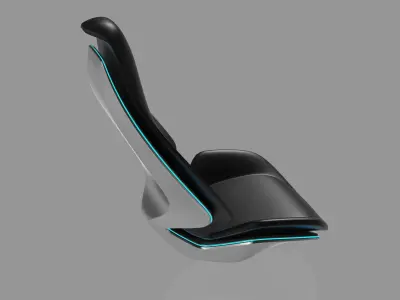 car seat concept 3D model