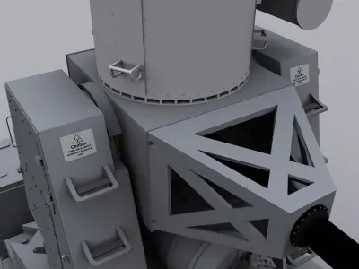 Phalanx CIWS 3D model