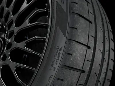Pirelli Corsa PZC4 265 35 R21 101Y 3D model