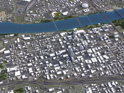 Little Rock Low-poly 3D model