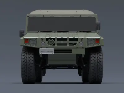 JGSDF Japan Ground Self-Defense Force Koukidousha 3D model