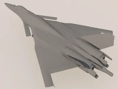 CFA-44 Nosferatu 3d Print 3D print model