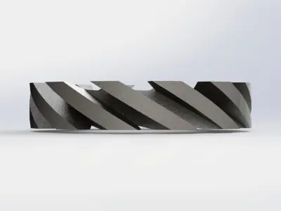 Teethed Washer DIN 6798 A Zn - Arruela Dentada DIN 6798 A Zn 3D model