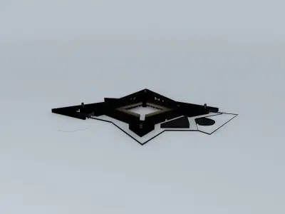 Castillo de San Carlos de la Barra Free 3D model