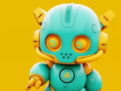 Robo G-12 Rigged 3D model