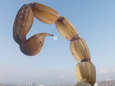 Scorpion Tail Low-poly 3D model