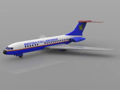 Vickers VC-10 3D model