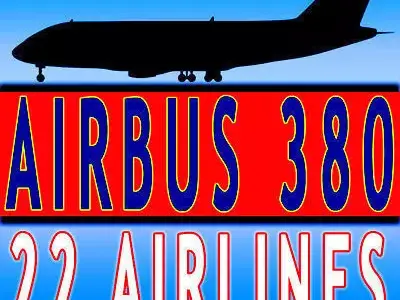 22 Airline Jet Textures 3D model