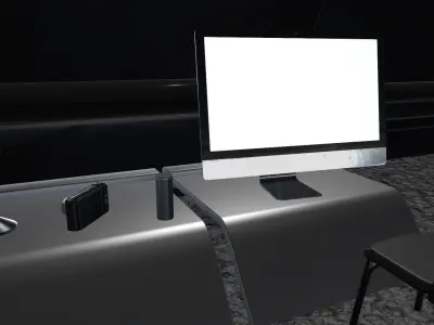 Sci-Fi Room 3D model