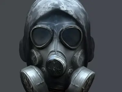 Helmet 3d model military combat Military Low-poly Low-poly 3D model